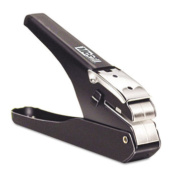 McGill™ Handheld Badge-slot Punch, 9-16" X 1-8" Horizontal Slot, Black-chrome freeshipping - TVN Wholesale
